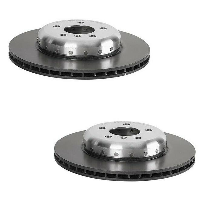 Brembo Brake Pads and Rotors Kit - Front and Rear (370mm/345mm) (Ceramic)